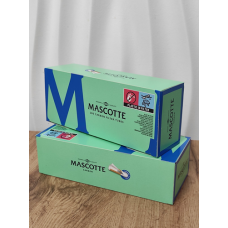 Сигаретні гільзи Mascotte Carbon – 200 шт, з вугільним фільтром для чистішого куріння